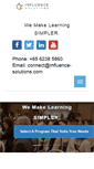 Mobile Screenshot of influence-solutions.com